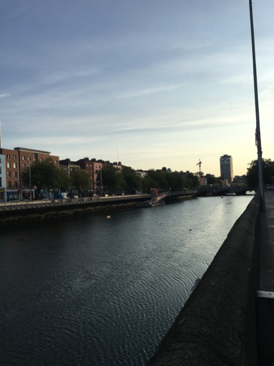 Liffey River, Dublin.